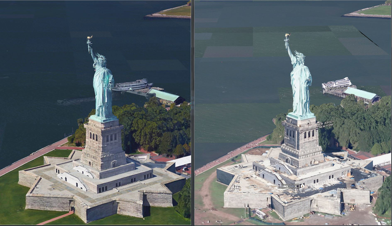 Illustration for article titled Google Earth's New Imagery Is So Much Better